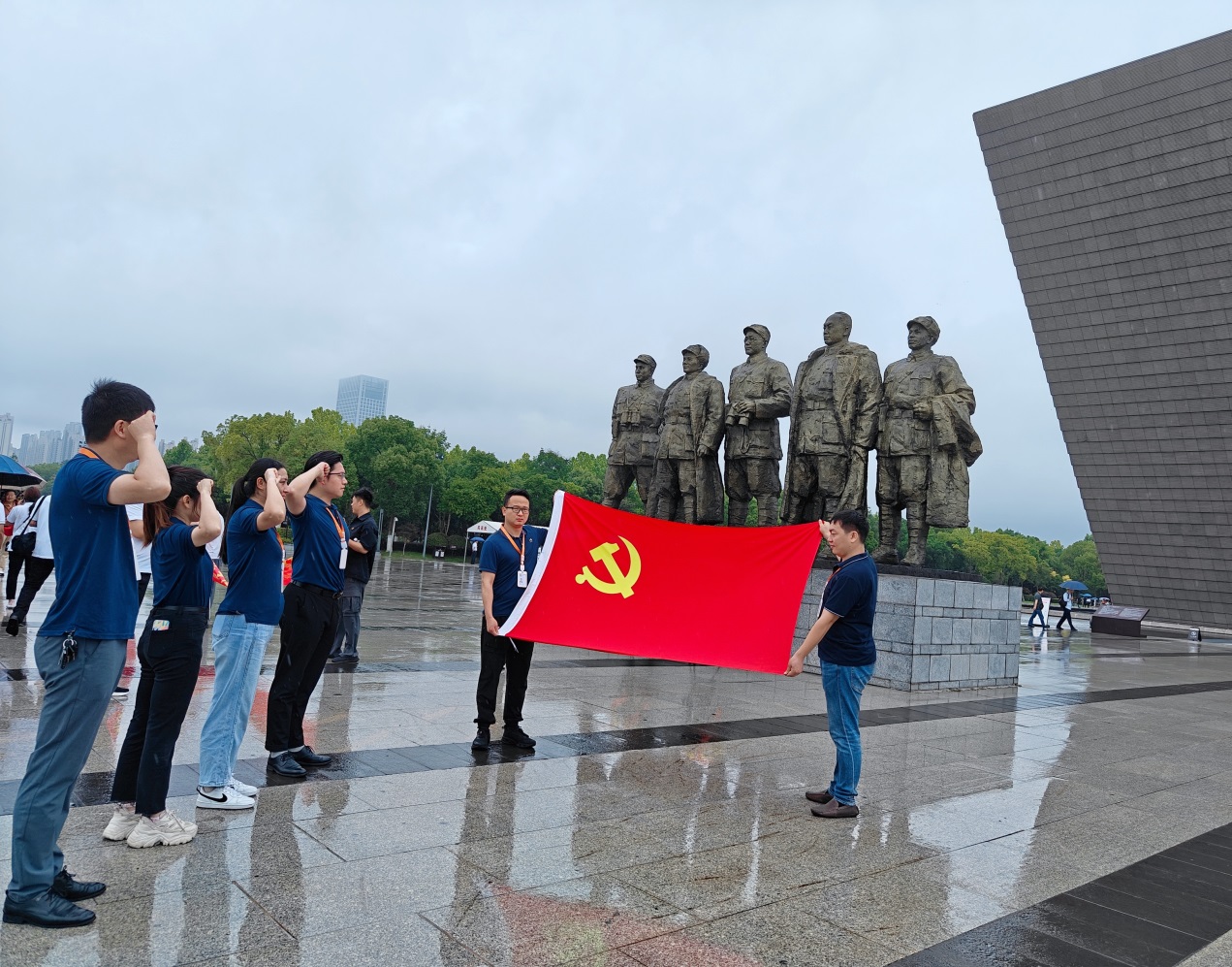 初心不改，奮斗不息——恒源昊合肥分公司黨支部主題黨日活動(dòng)
